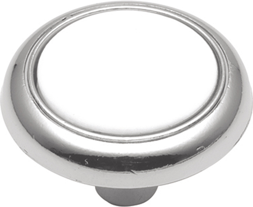 Tranquility Collection Knob 1-1/4'' Diameter Chrome Finish P710-CH