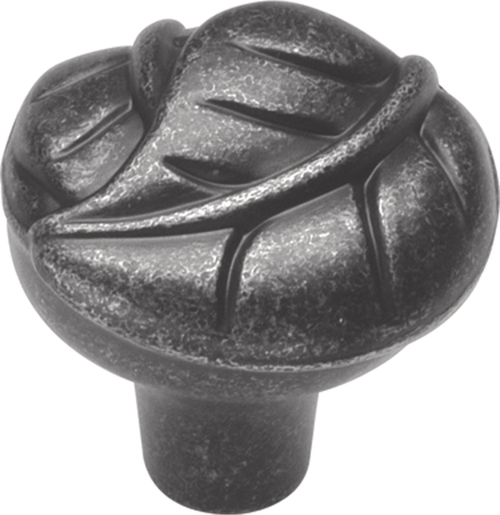 Natural Accents Collection Knob 1-1/4'' Diameter Vibra Pewter Finish P7301-VP