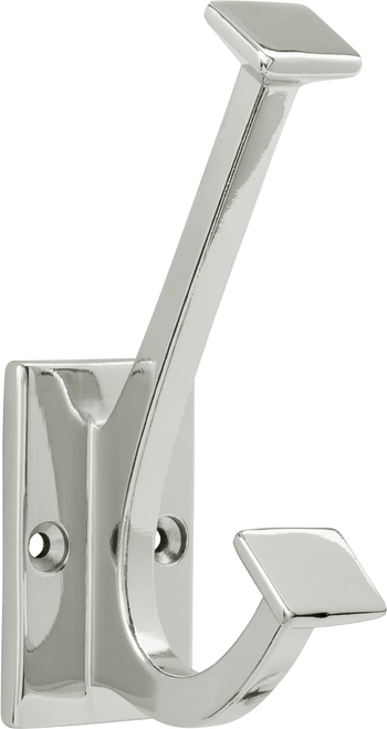 Skylight Collection Coat & Hat Hook 4-7/8'' Long Polished Nickel Finish S077192-14