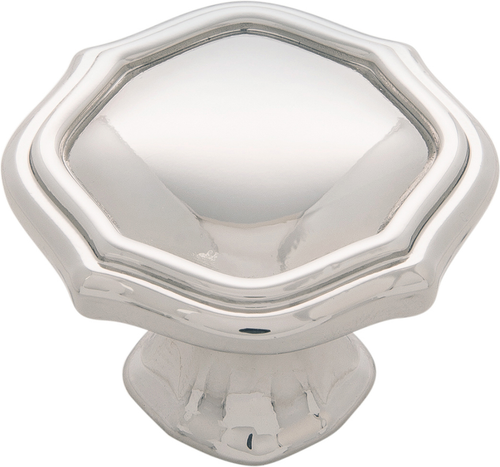 Trellis Collection Knob 1-1/2'' diam Polished Nickel Finish B076137-14