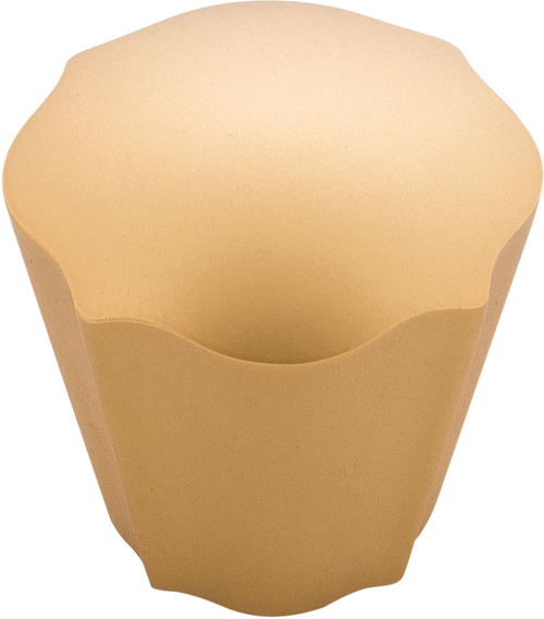 Trellis Collection Knob 1-3/16'' diam Brushed Golden Brass Finish B076138-BGB