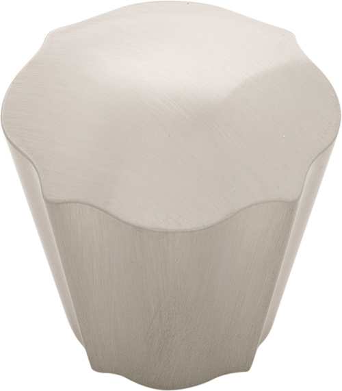 Trellis Collection Knob 1-3/16'' diam Satin Nickel Finish B076138-SN