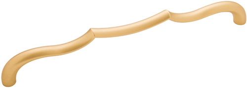 Trellis Collection Pull 8-13/16'' cc Brushed Golden Brass Finish B076144-BGB