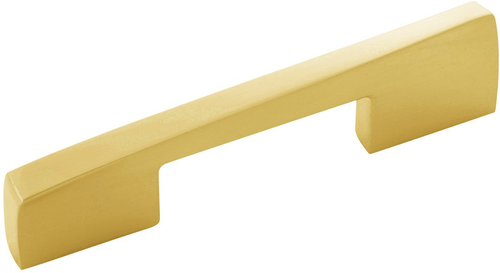 Flex Collection Pull 3'' & 3-3/4'' cc Brushed Golden Brass Finish B076719-BGB