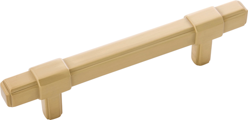 Monroe Collection Pull 3-3/4'' cc Brushed Golden Brass Finish B076899-BGB
