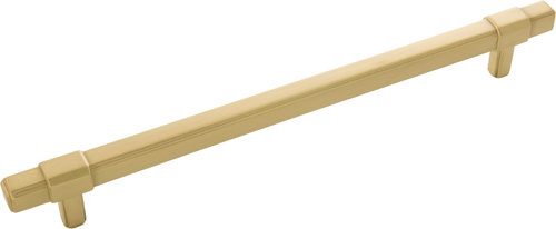 Monroe Collection Pull 8-13/16'' cc Brushed Golden Brass Finish B077026-BGB