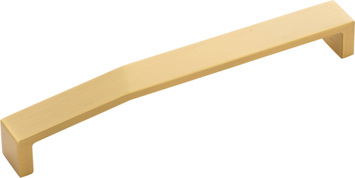 Veer Collection Pull 7-9/16'' cc Brushed Golden Brass Finish B077157-BGB