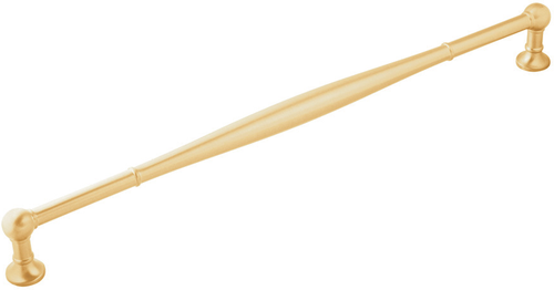 Fuller Collection Appliance Pull 18'' cc Brushed Golden Brass Finish B077278-BGB