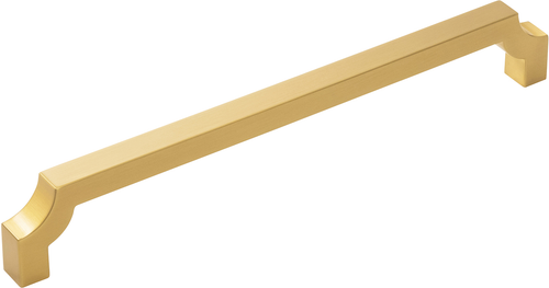 Monarch Collection Appliance Pull 12'' cc Brushed Golden Brass Finish B077280-BGB