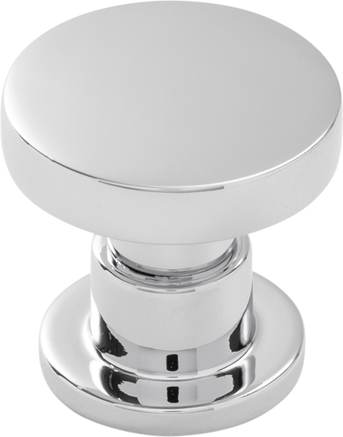 Urbane Collection Knob 1-1/4'' diam Chrome Finish B077944CH