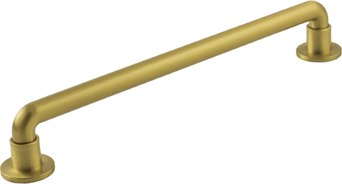 Urbane Collection Pull 8-13/16'' cc Brushed Golden Brass Finish B077951BGB