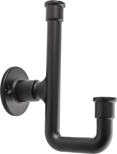 Urbane Collection Hook 1-1/4'' cc Matte Black Finish B077954MB