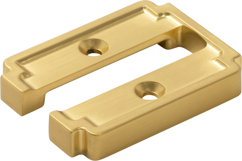 Coventry Collection Hook Backplate 1'' cc Brushed Golden Brass Finish B078002BGB
