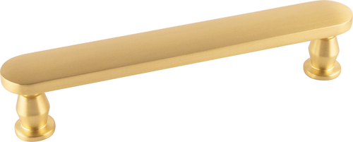 Anders Collection Pull 5-1/16'' cc Brushed Golden Brass Finish B078790BGB