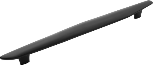 Pebble Collection Appliance Pull 18'' cc Matte Black Finish B079718-MB