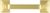 Forge Collection Pull 3'' cc Brushed Golden Brass Finish H076700-BGB