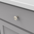 Maven Collection Knob 1-1/4'' Diameter Satin Nickel Finish H078776SN