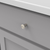 Maven Collection Knob 15/16'' Diameter Satin Nickel Finish H078777SN