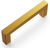 Skylight Collection Pull 3'' cc Brushed Golden Brass Finish HH075326-BGB
