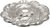 Cavalier Collection Backplate 2-3/8'' Diameter Satin Nickel Finish P138-SN