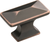 Bungalow Collection Knob 1-1/4'' x 11/16'' Oil-Rubbed Bronze Highlighted Finish P2150-OBH