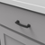 Bridges Collection Pull 3'' cc Matte Black Finish P3231-MB