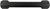 Bridges Collection Pull 3'' cc Matte Black Finish P3231-MB