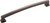 Bridges Collection Pull 7-9/16'' cc Oil-Rubbed Bronze Highlighted Finish P3236-OBH