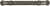 Cottage Collection Pull 3-3/4'' cc Black Nickel Vibed Finish P3381-BNV