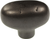 Carbonite Collection Knob 1-7/8'' x 1'' Black Iron Finish P3671-BI