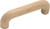 Natural Woodcraft Collection Pull 3-1/2'' cc Unfinished Wood Finish P674-UW