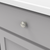 Cottage Collection Knob 1-1/4'' Diameter Stainless Steel Finish P771-SS