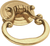 Manor House Collection Ring Pull 1-3/4'' x 1-1/2'' Lancaster Hand Polished Finish P8018-LP