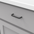 Wire Pulls Collection Pull 3'' cc Matte Black Finish PW553-MB