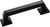 Studio II Collection Pull 3-3/4'' cc Matte Black Finish B055551-MB