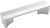 Avenue Collection Pull 3-3/4'' cc Polished Nickel Finish B076089-14