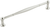 Fuller Collection Appliance Pull 12'' cc Polished Nickel Finish B077277-14