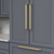 Monarch Collection Appliance Pull 18'' cc Brushed Golden Brass Finish B077281-BGB