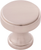 Brownstone Collection Knob 1-1/4'' diam Satin Nickel Finish B077459-SN