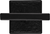 Belleclaire Collection Knob 1-1/4'' Square Matte Black Finish B077497-MB