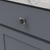 Belleclaire Collection Knob 1-1/4'' Square Matte Black Finish B077497-MB