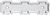 Ostia Collection Pull 7-9/16'' cc Satin Nickel Finish B077525-SN