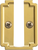 Pebble Collection Appliance Pull 18'' cc Satin Nickel Finish B079718-SN