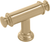 Berkshire T-Knob 2-1/8'' x 11/16'' Champagne Bronze Finish B079928-CBZ