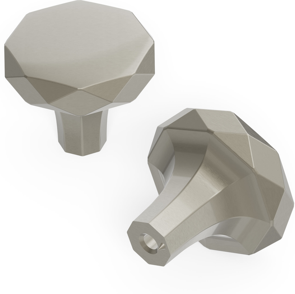 Karat Collection Knob 1-1/4'' Diameter Satin Nickel Finish H077839SN