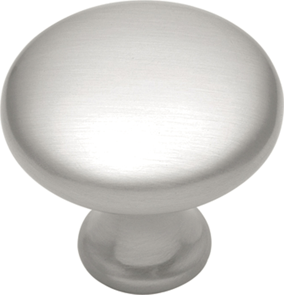 Conquest Collection Knob 1-1/8'' Diameter Satin Nickel Finish P14255-SN