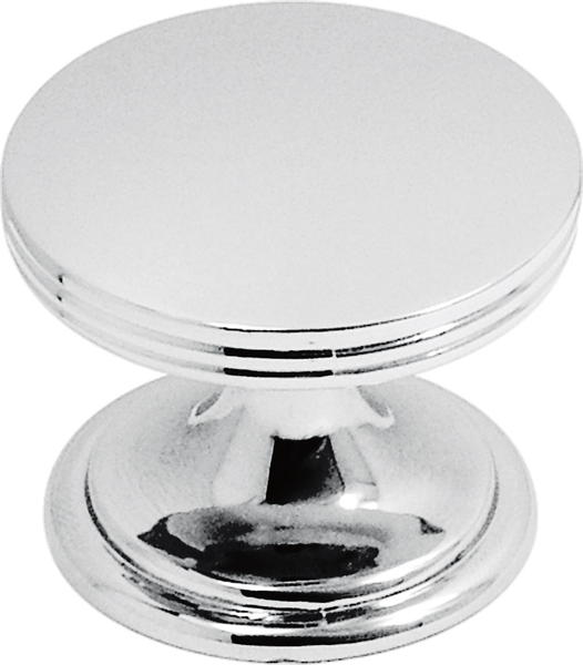 American Diner Collection Knob 1-3/8'' Diameter Chrome Finish P2142-CH