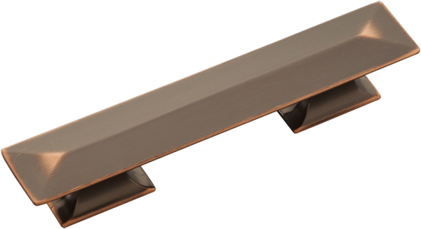 Bungalow Collection Pull 3'' & 3-3/4'' cc Oil-Rubbed Bronze Highlighted Finish P2153-OBH