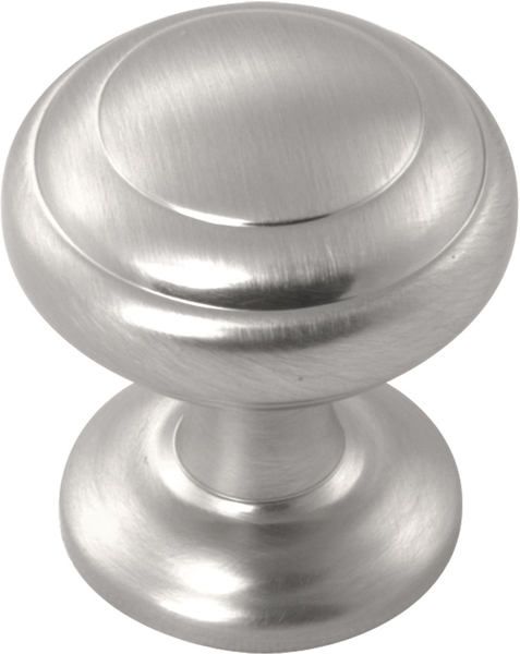 Zephyr Collection Knob 1'' Diameter Stainless Steel Finish P2286-SS