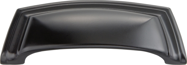 Modus Collection Cup Pull 3-3/4'' cc Matte Black Finish P3072-MB Modus Collection Cup Pull 3-3/4'' cc Matte Black Finish P3072-MB